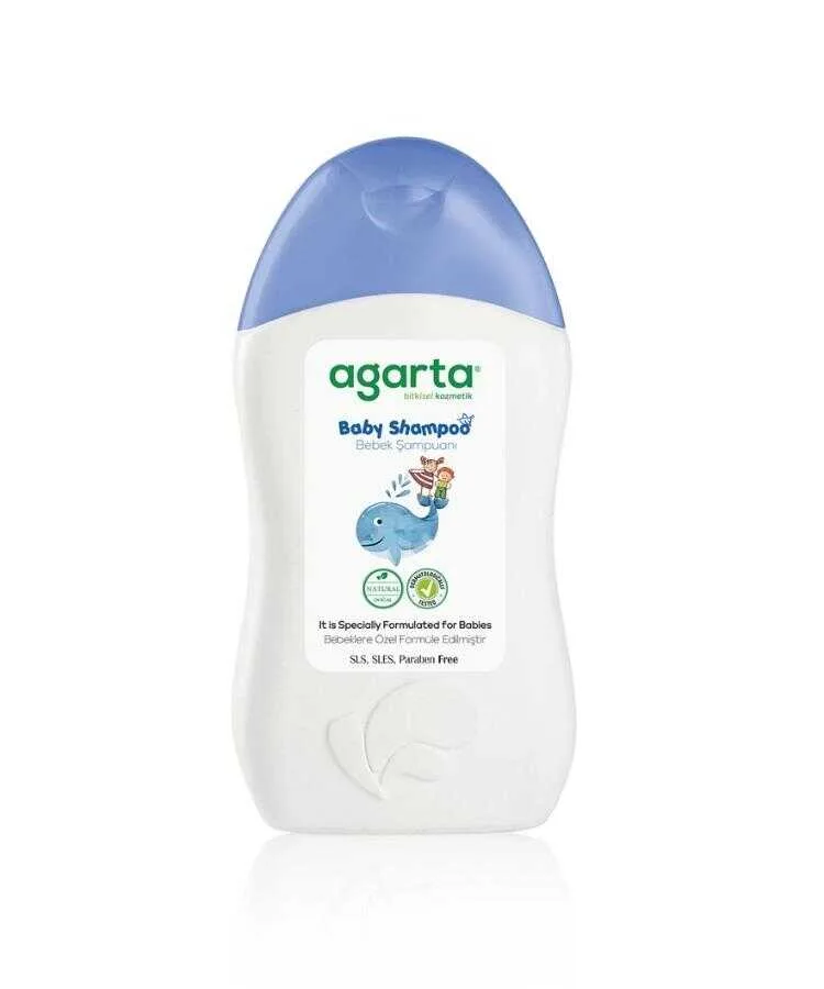 Agarta Doğal Erkek Bebek Şampuanı Saç ve Vücut 400 ML