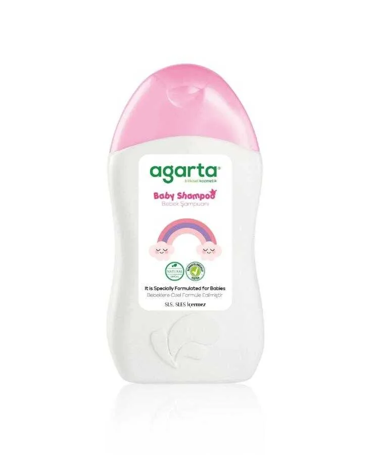 Agarta Doğal Kız Bebek Şampuanı Saç ve Vücut 400 ml