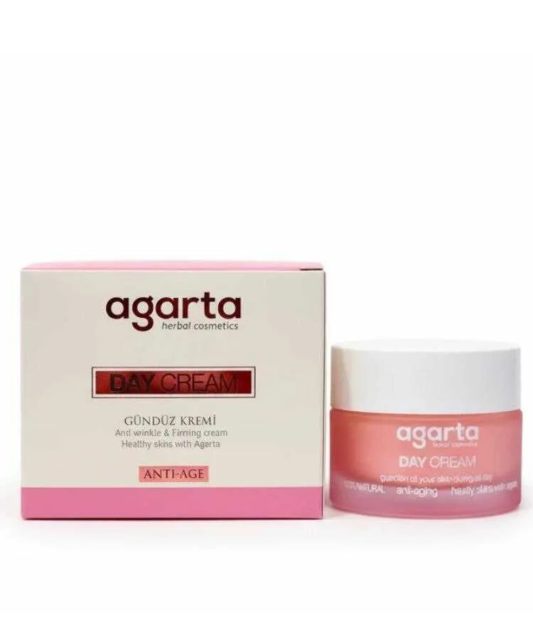 Agarta Doğal Nemlendirici Su Bazlı Gündüz Kremi 50 ML