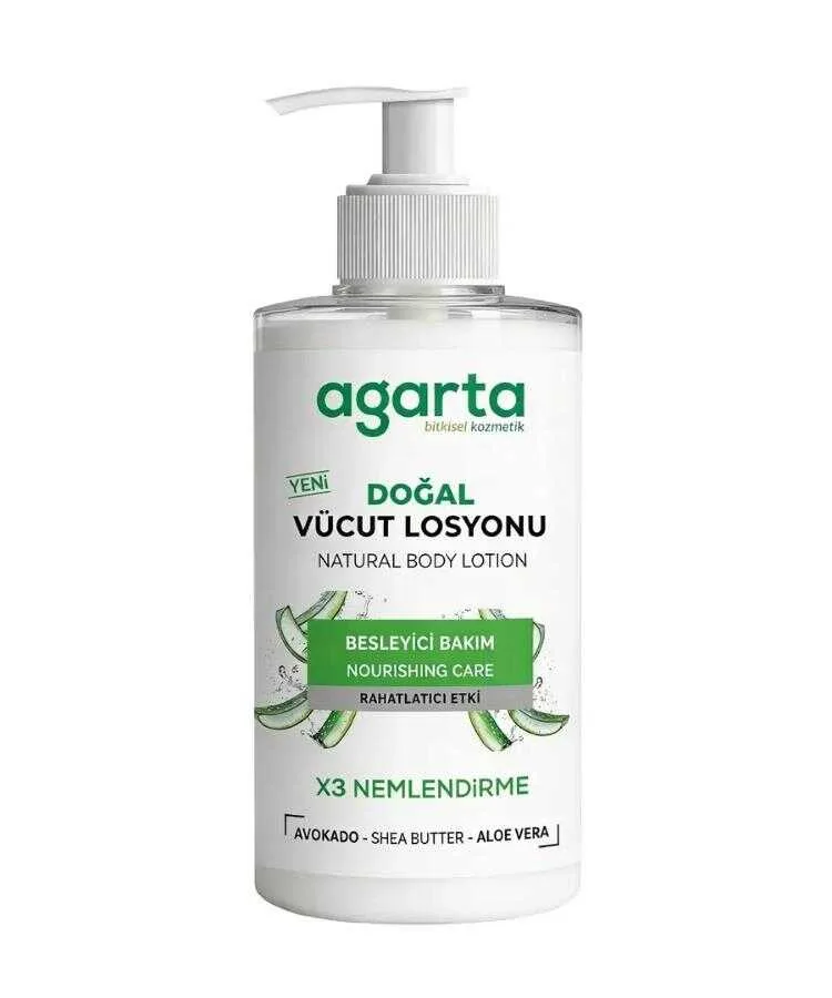 Agarta Doğal Nemlendirici Vücut Losyonu 300 ML