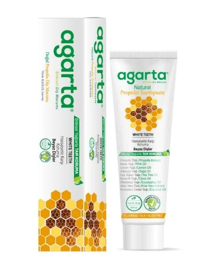 Agarta Doğal Propolisli Diş Macunu 100 ML