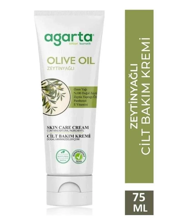 Agarta Doğal Zeytinyağlı Krem 75 ML