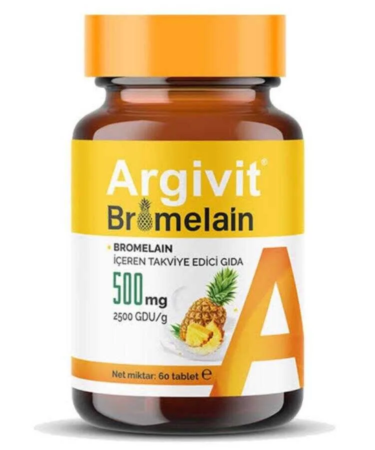 Argivit Bromelain 500 mg 60 Tablet