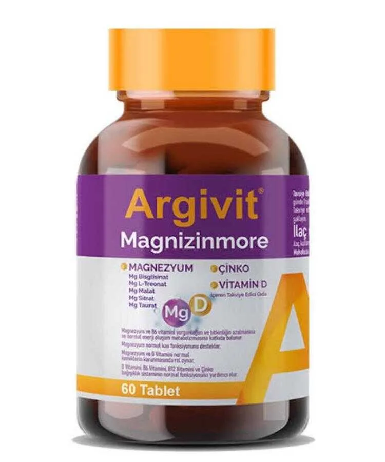 Argivit Magnizinmore 60 Tablet