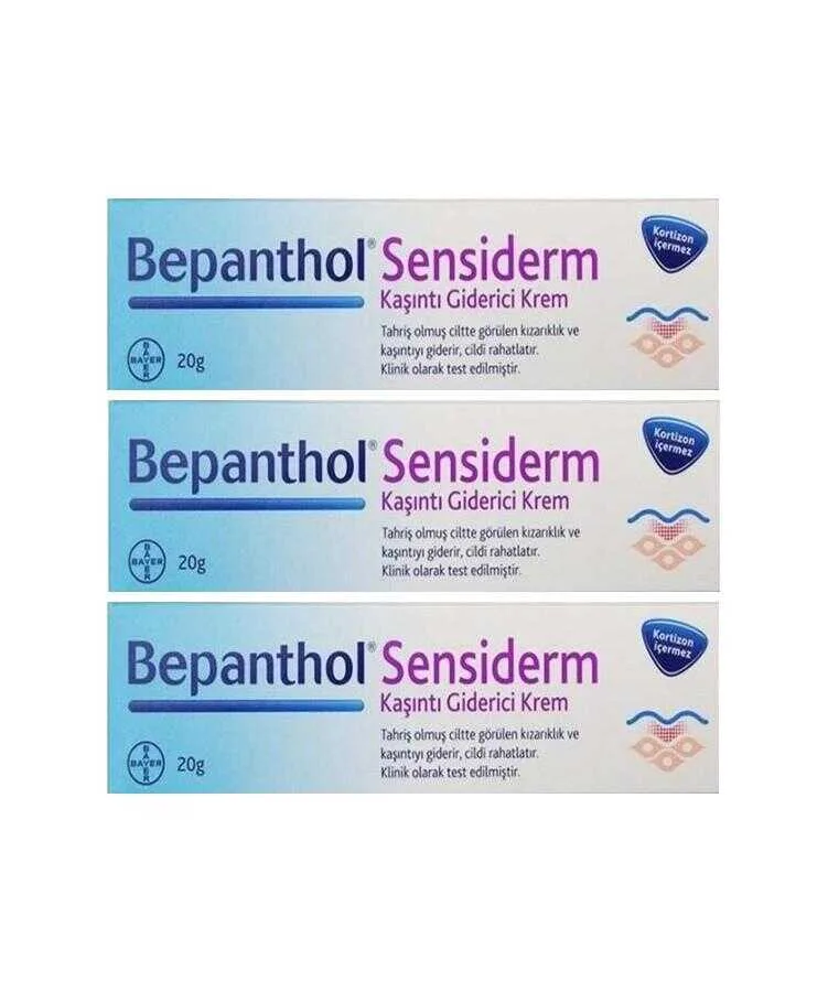 Bepanthol Sensiderm Krem 20 Gr x 3 Adet