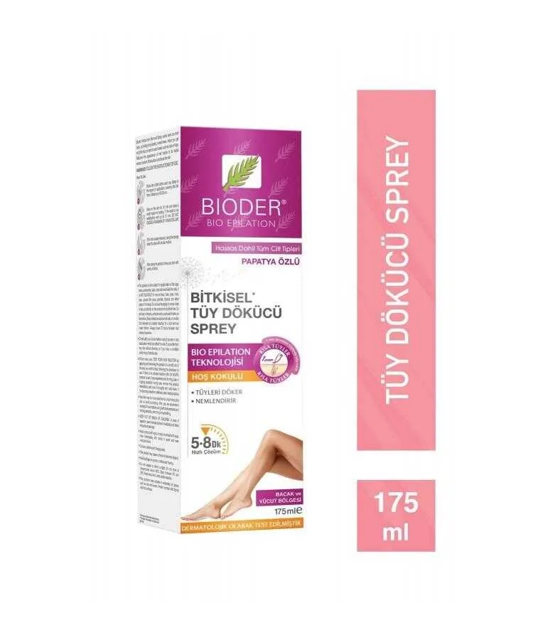 Bioder Tüy Dökücü Sprey Kadın 175 ML