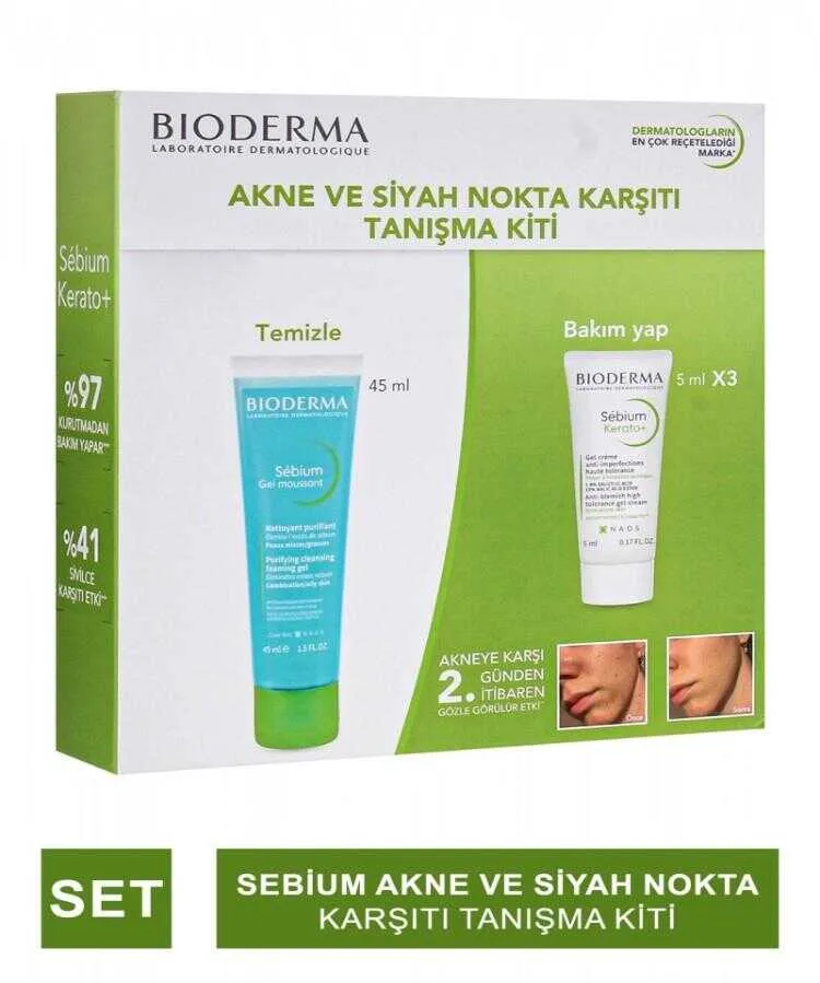 Bioderma Sebium Akne ve Siyah Nokta Karşıtı Tanışma Kiti