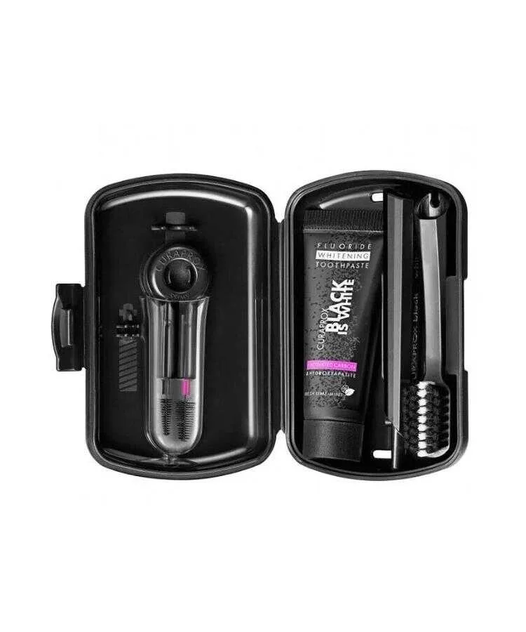 Curaprox Black Is White Travel Set