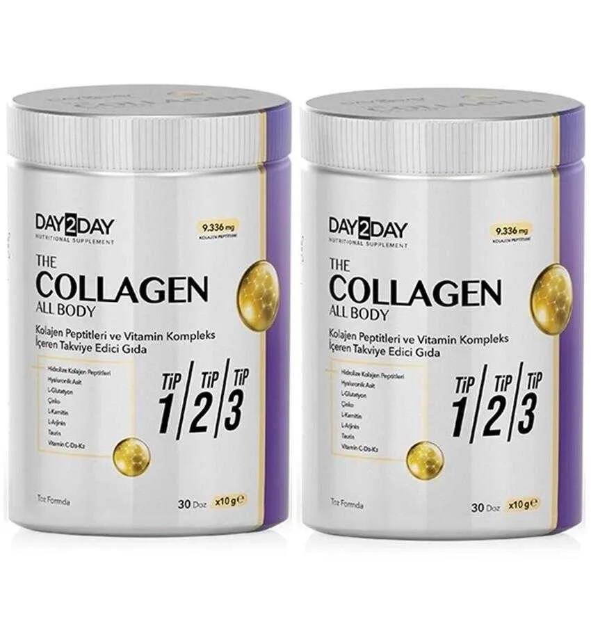 Day2Day The Collagen All Body Toz 300 Gr - 1 Alana 1 Bedava