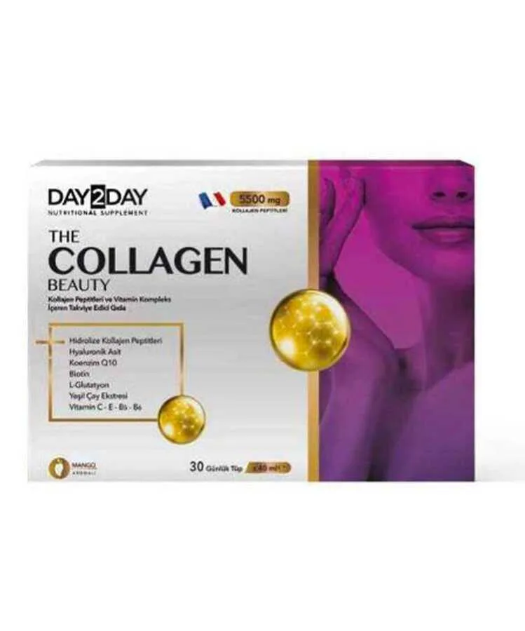 Day2Day The Collagen Beauty 30 Tüp 40 ML  Mango Aromalı