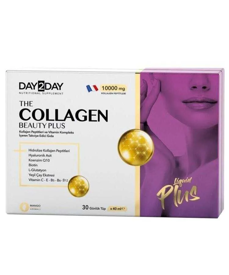 Day2Day The Collagen Beauty Plus 30 Tüp x 40 ML Mango Aromalı