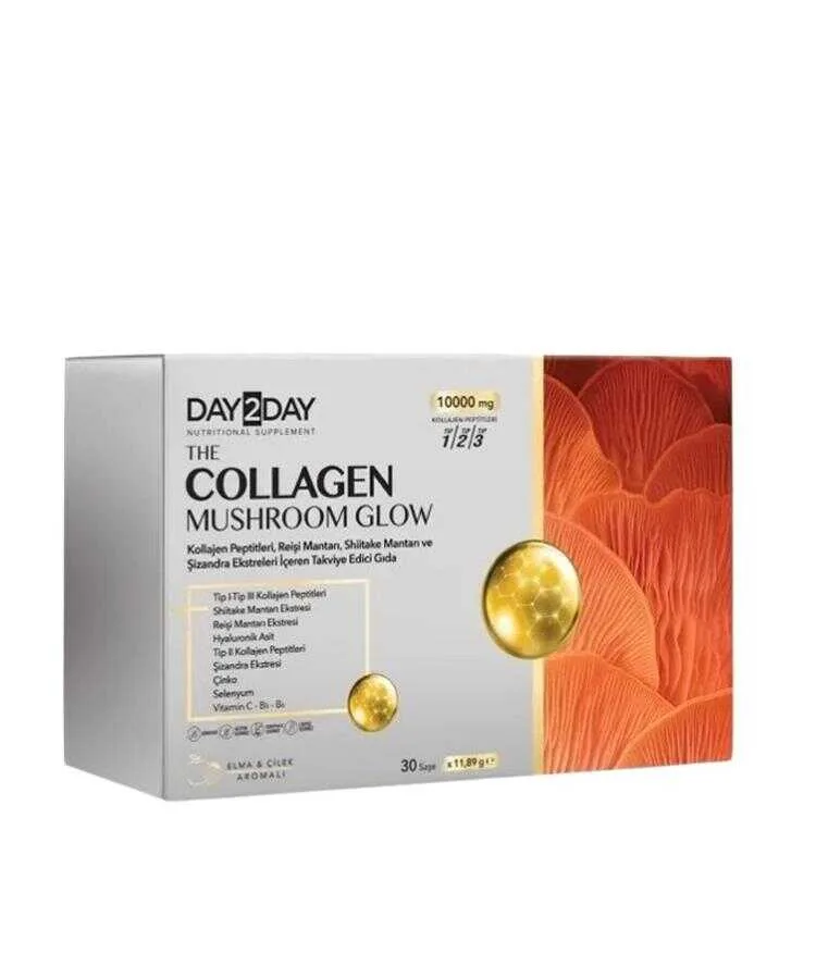 Day2Day The Collagen Mushroom Glow 30 Saşe
