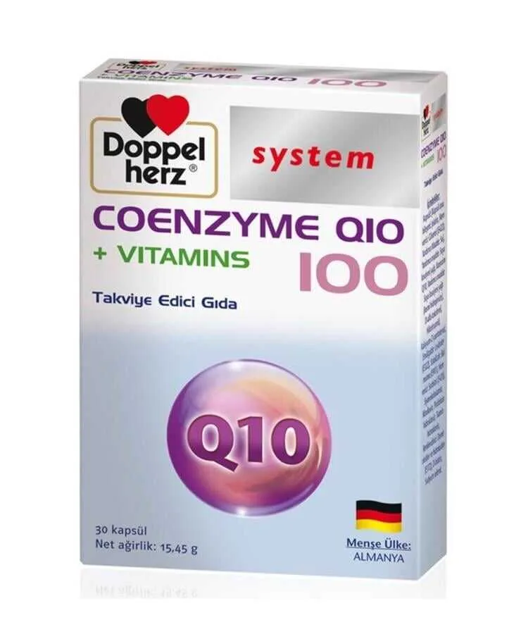 Doppelherz Coenzyme Q10 + Vitamins 100 mg 30 Kapsül