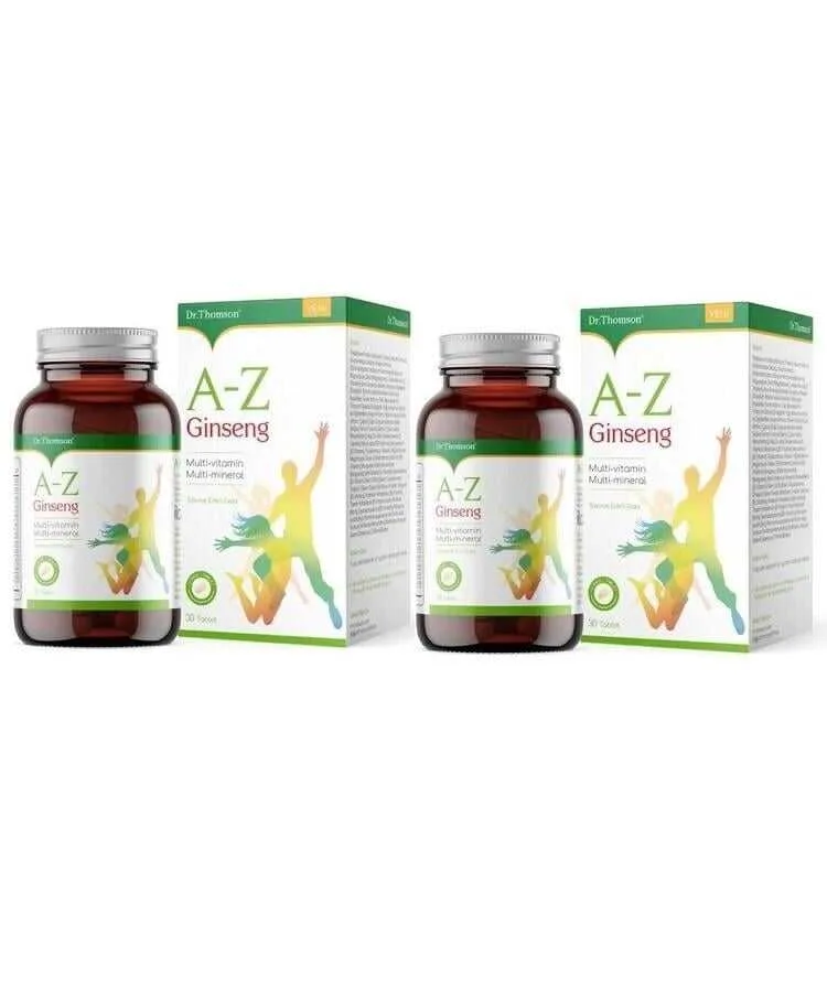Dr. Thomson A-Z Ginseng Multivitamin Multimineral 30 Tablet 2 Adet