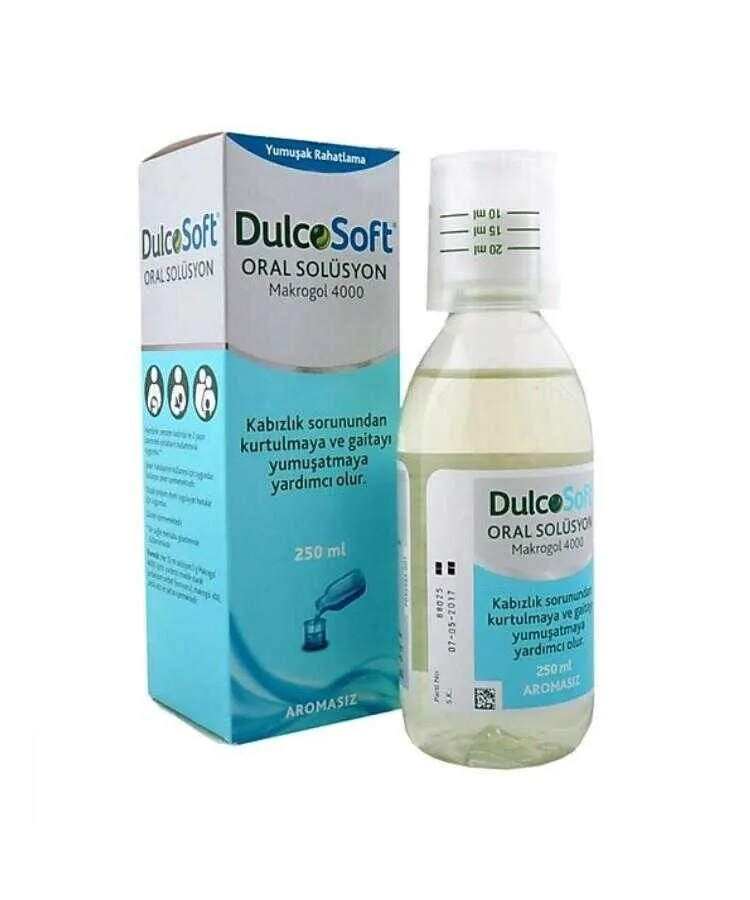 Dulcosoft Oral Solüsyon Makrogol 4000 250 ml