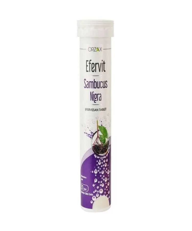 Efervit Sambucus Nigra 20 Efervesan Tablet