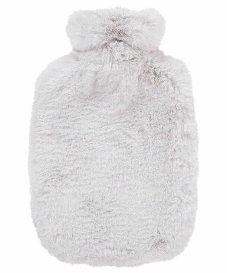 Fashy Termofor Beyaz Peluş Kılıflı Sıcak Su Torbası 2 Litre