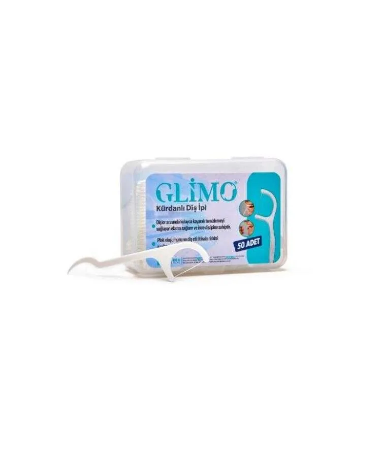 Glimo Kürdanlı Diş İpi 50'li