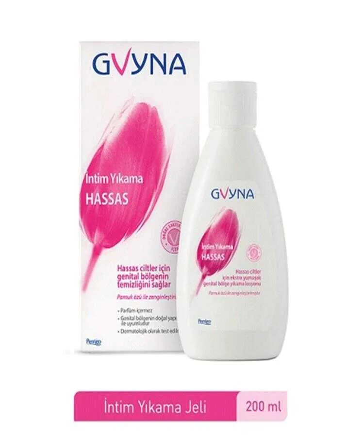 Gvyna Sensitive İntim Yıkama Hassas 200 ML