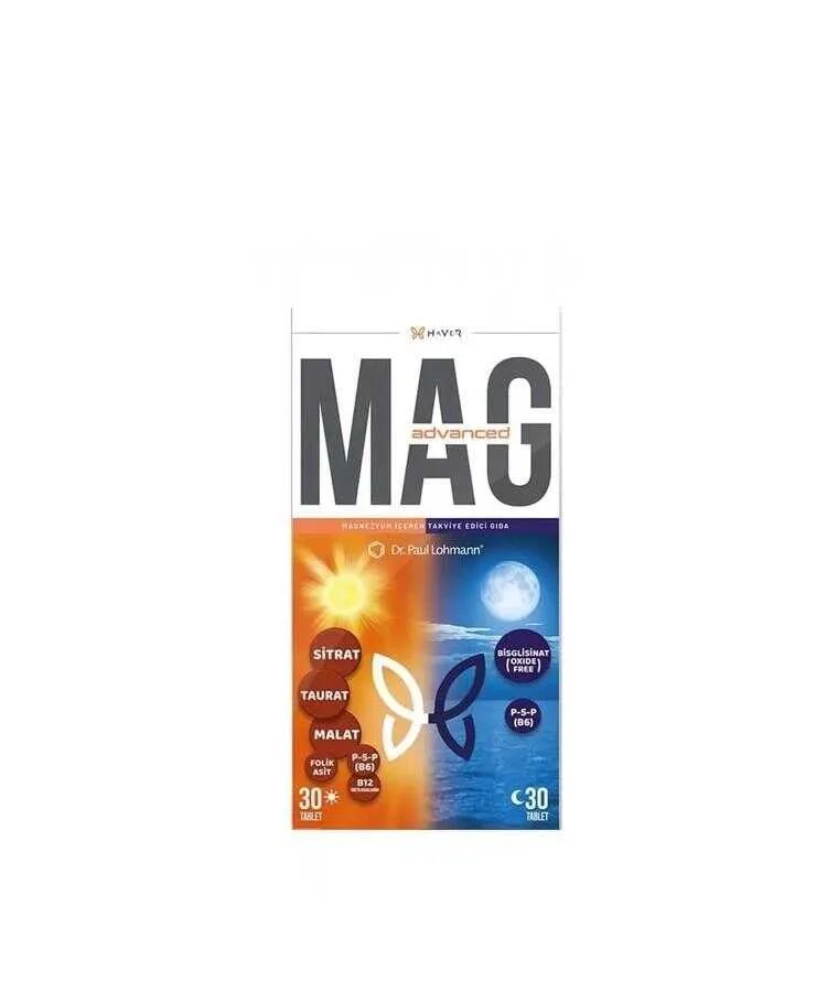 Haver Mag-Advanced 30 Gündüz 30 Gece Tablet
