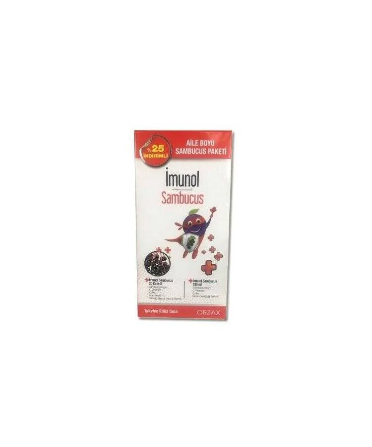 İmunol Şurup 150 ML 1 Alana Bedava