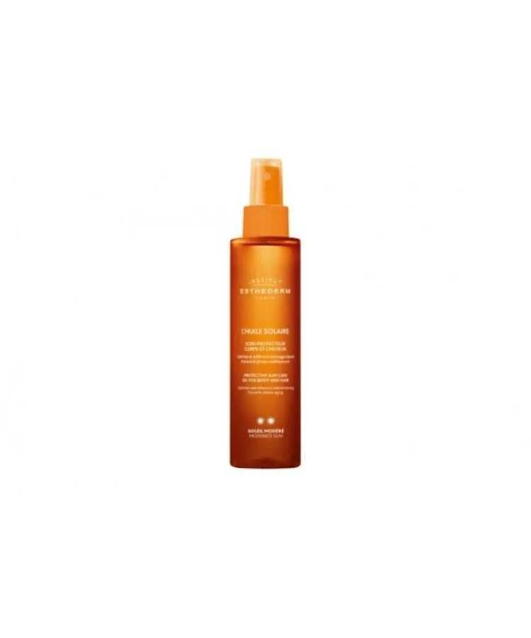 Institut Esthederm Sun Oil Foto-Yaşlanma Karşıtı Bronzlaştırıcı & Güneş Koruyucu Bakım Yağı 150 ML