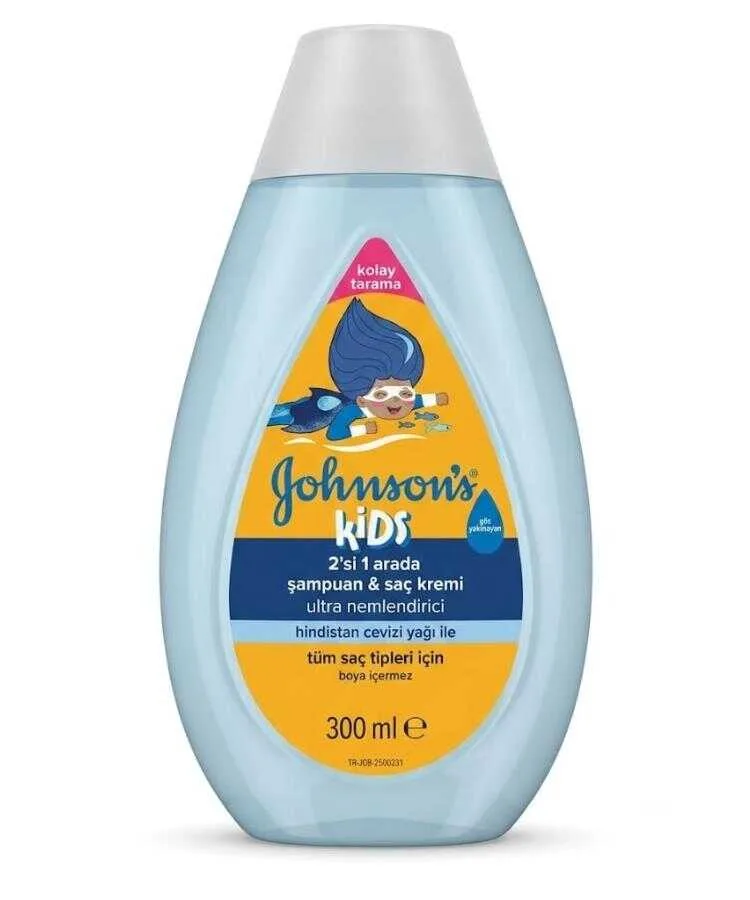 Johnson's Kids Şampuan ve Saç Kremi 300 ml