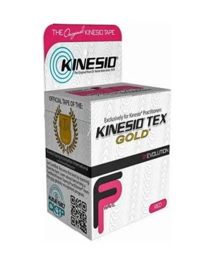 Kinesio Tex Gold 5 cm X 5 cm Kırmızı