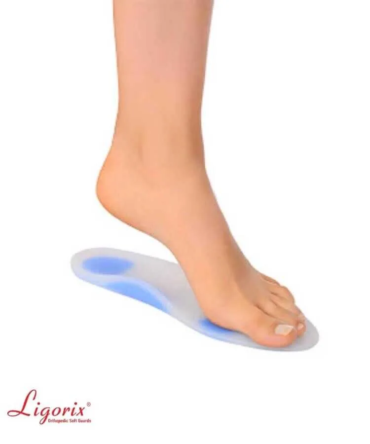 Ligorix Silikon Ark Destekli Tabanlık 2XLarge 45-46