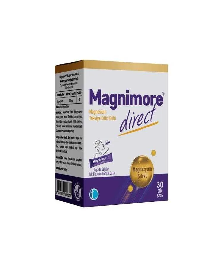 Magnimore Magnezyum Direct 30 Stick Saşe