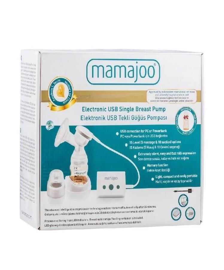Mamajoo Elektronik USB Tekli Göğüs Pompası