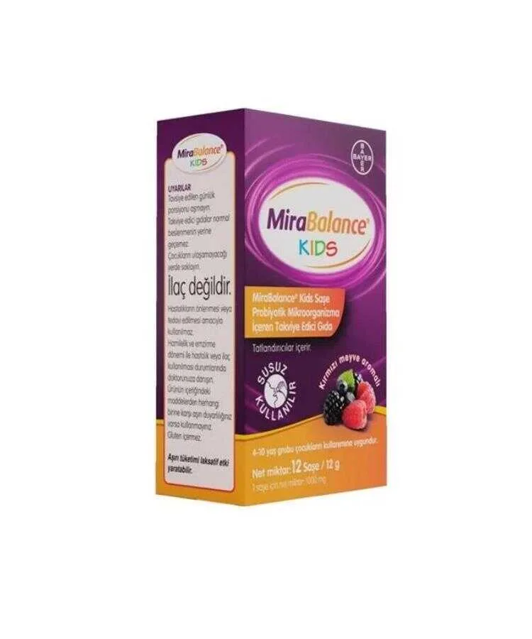 Mirabalance Kids Probiyotik 12 Saşe