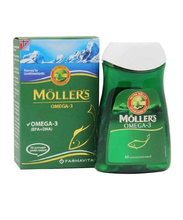 Möller's Omega 3 60 Kapsül