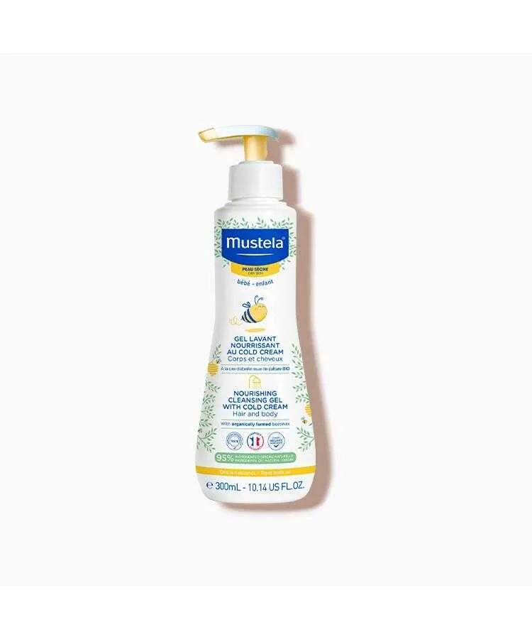 Mustela Cold Cream İçeren Besleyici Şampuan 300 ML