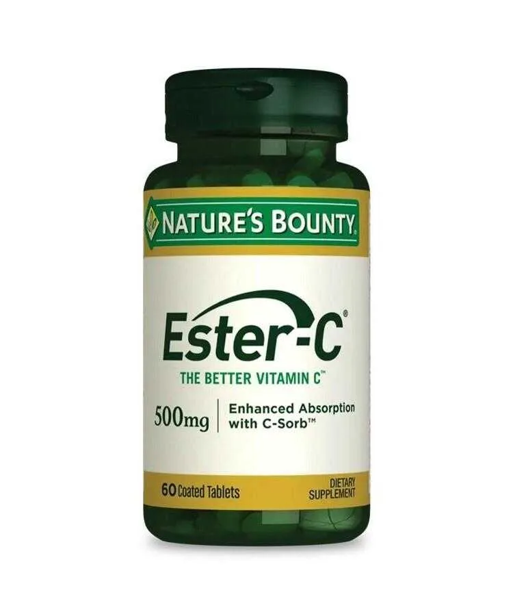 Nature's Bounty Ester-C 500 mg 60 Tablet