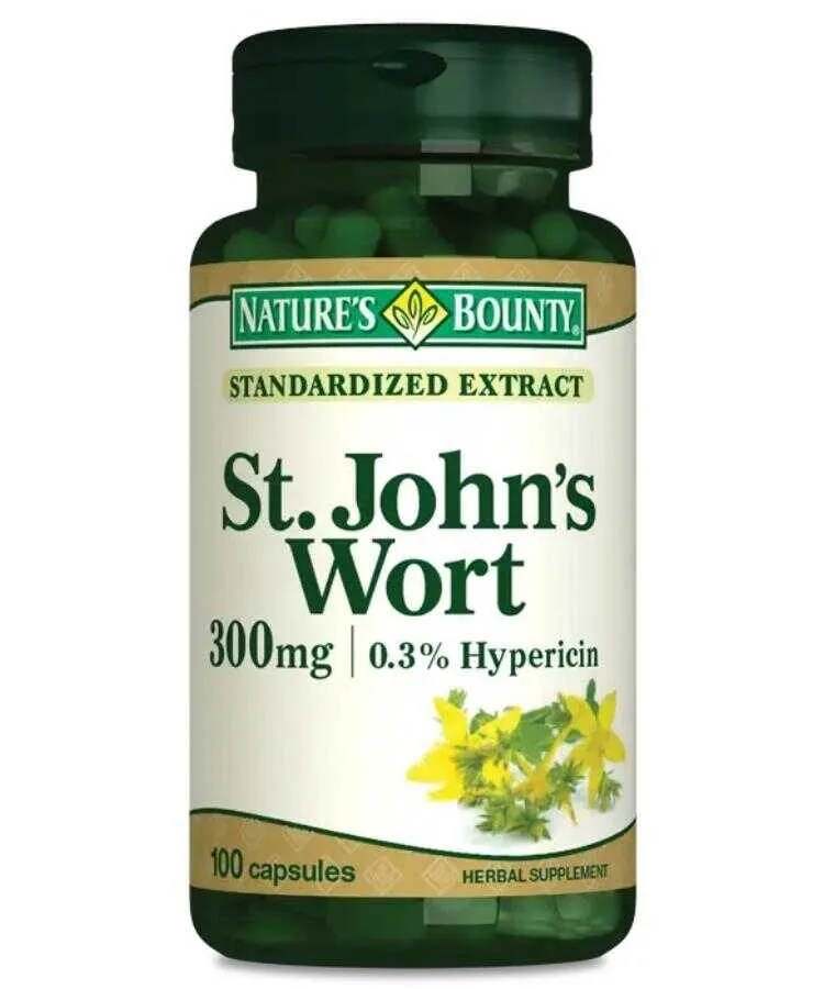 Nature's Bounty St. John's Wort 300 Mg 100 Kapsül