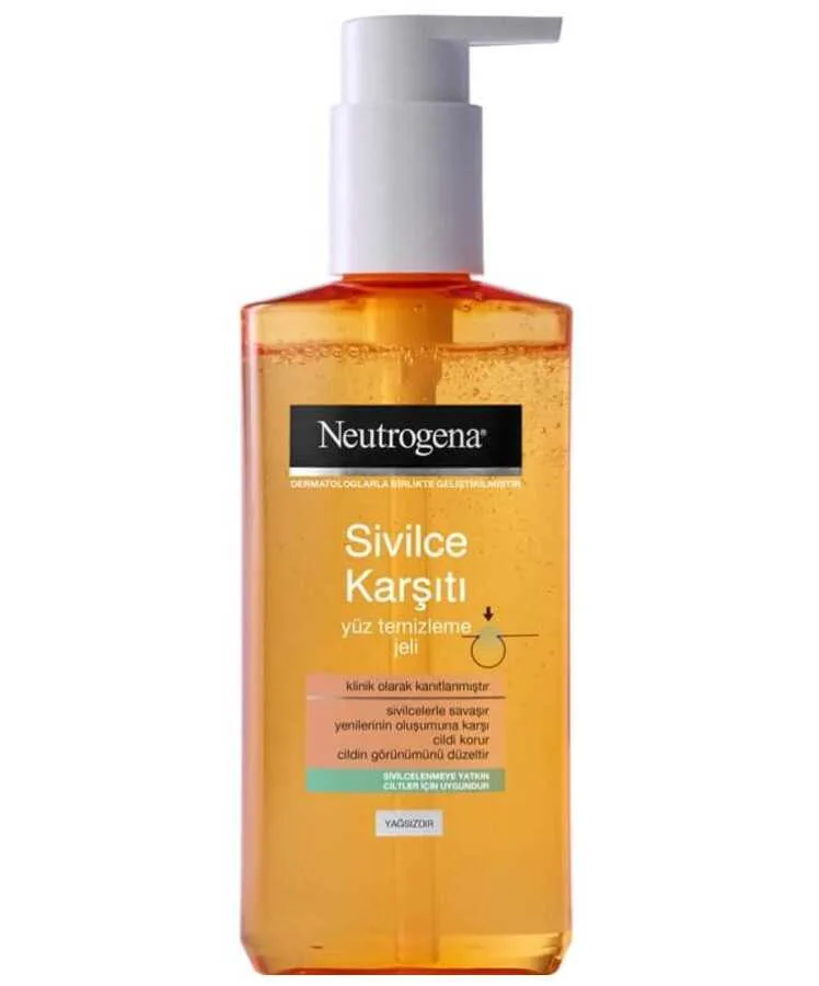 Neutrogena Sivilce Karşıtı Yüz Temizleme Jeli 200 ML