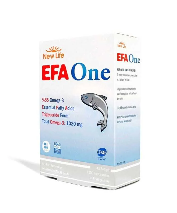 New Life Efa One - Omega 3 Balık Yaği  45 Kapsül