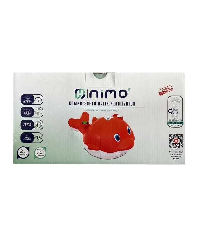 Nimo Kompresörlü Balık Nebulizatör