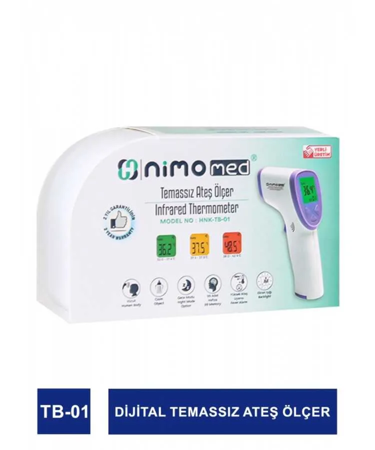 Nimomed HNK-TB-01 Temassız Kızılötesi Alından Ateş Ölçer
