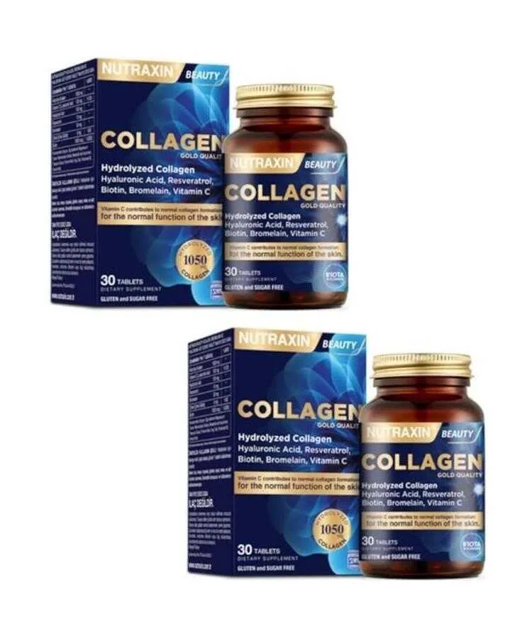Nutraxin Beauty Gold Collagen 30 Tablet 2 Adet