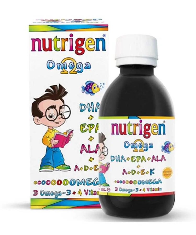 Nutrigen Omega Şurup Portakal Aromali 200 ML
