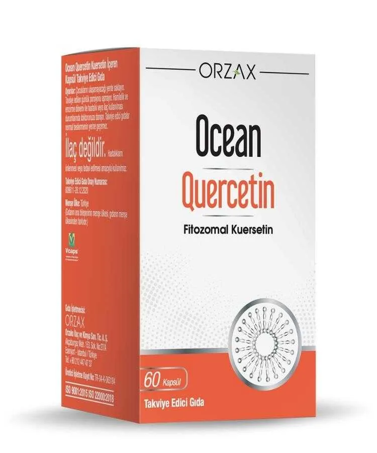 Ocean Fitozomal Quercetin 100 Mg 60 Kapsül