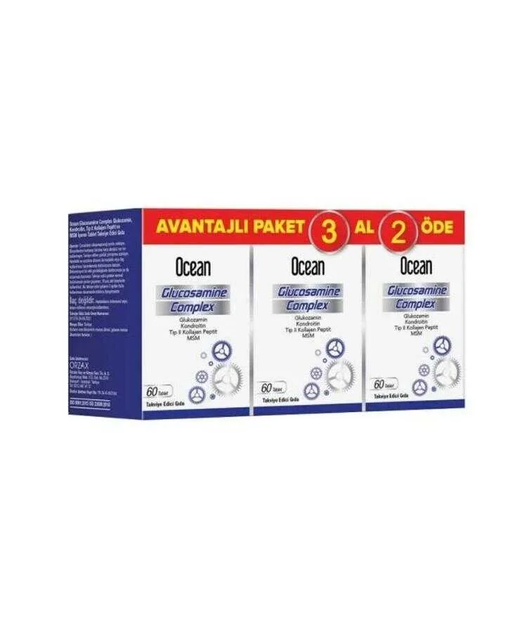 Ocean Glukozamin Komplex 60 Tablet 3 Al 2 Öde
