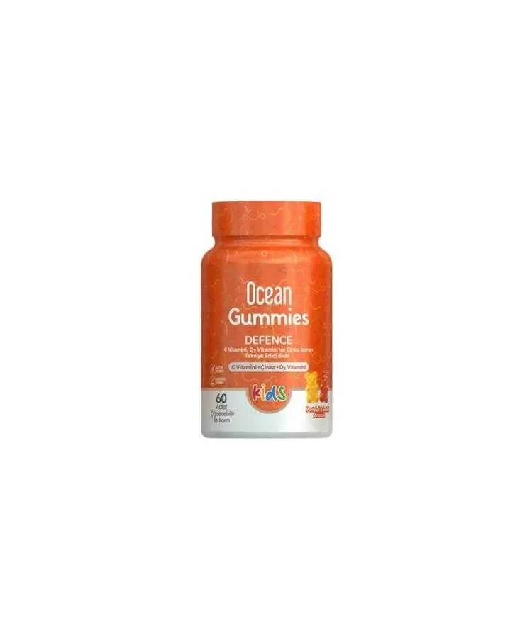 Ocean Gummies Defence 60 Adet Çiğnenebilir Jel Form
