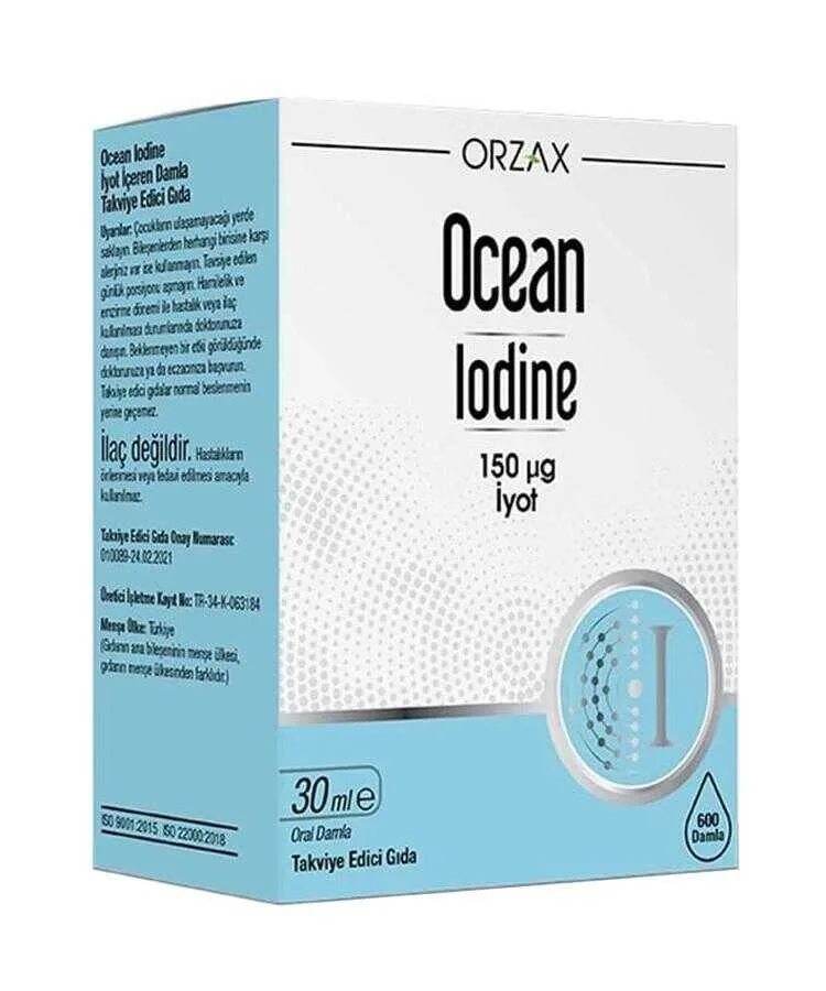 Ocean Iodine Damla 30 ML