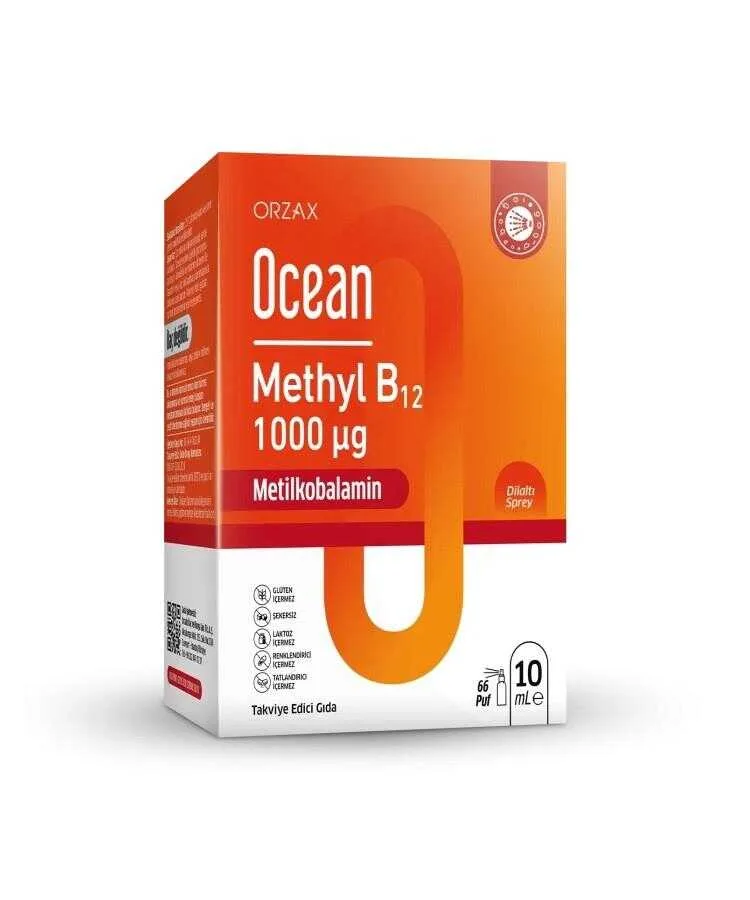 Ocean Methyl B12 1000 Mcg Sprey 10 ML