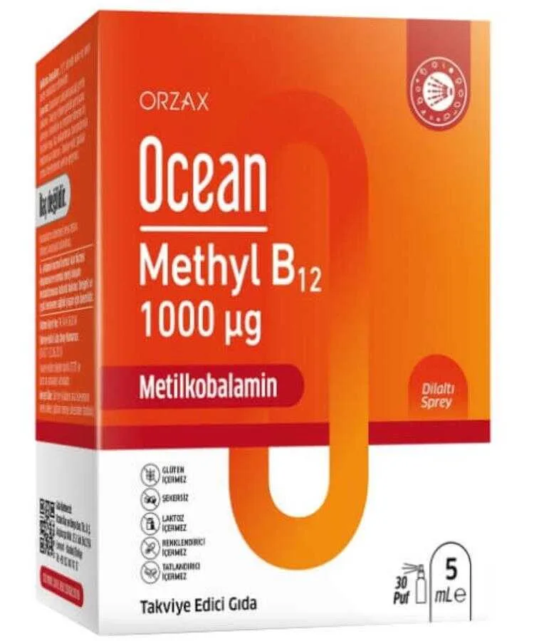 Ocean Methyl B12 Sprey 1000 Mg 5 ML