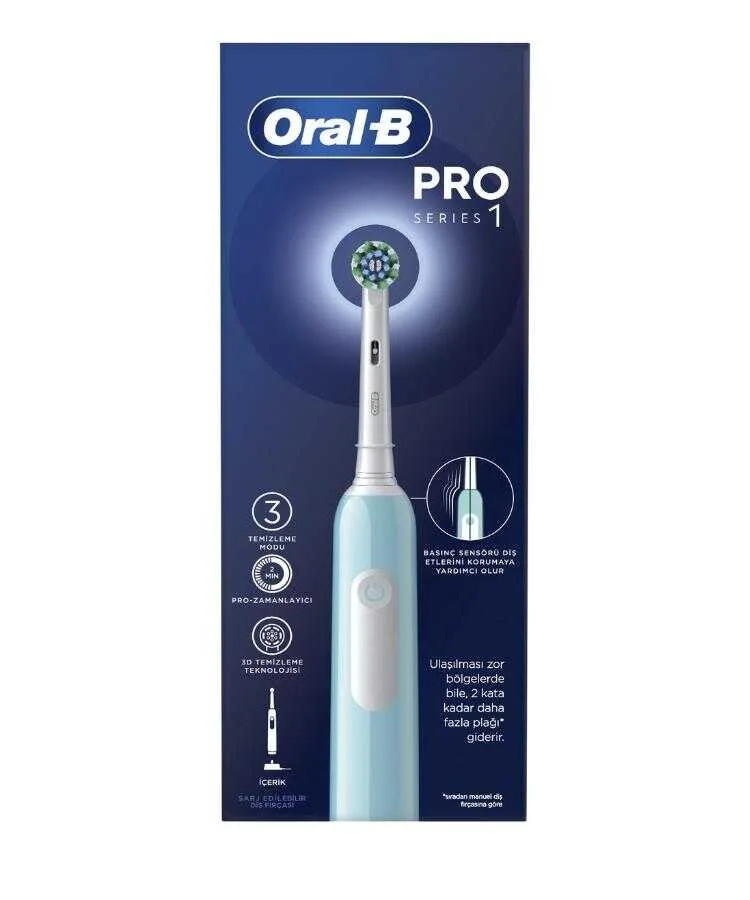 Oral-B Pro Series 1 Şarjlı Diş Fırçası - Mavi