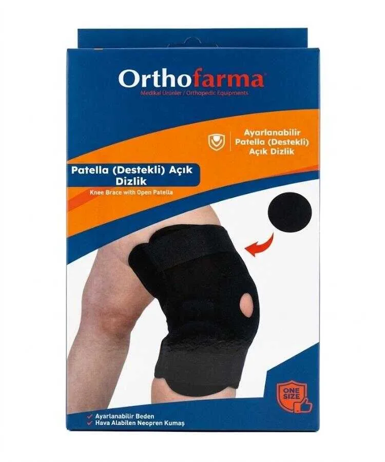 ORTHOFARMA PATELLA DESTEKLİ DİZLİK BEDENSİZ
